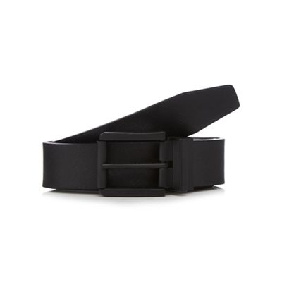Back leather buckle belt